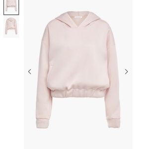 NWT JustFab Relaxed Sweatshirt Hoodie in sphinx pale lilac size XXL